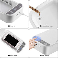 Portable Uv Light Sanitizer Sanitizing USB Chargeing Sterilizer Box Safe for Smart Phones and other  Sterilizer Uv Sanitizers