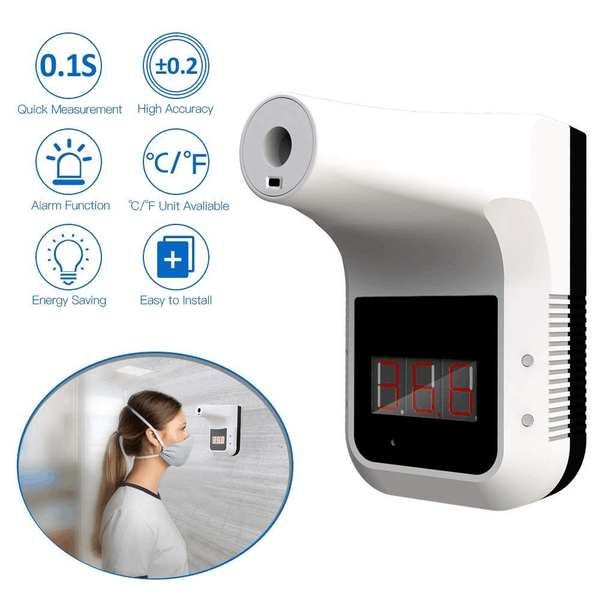 K3 Non Contact Infrared Wall Mount Thermometer with Alarm